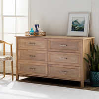 Six Drawer Dresser Cabinet